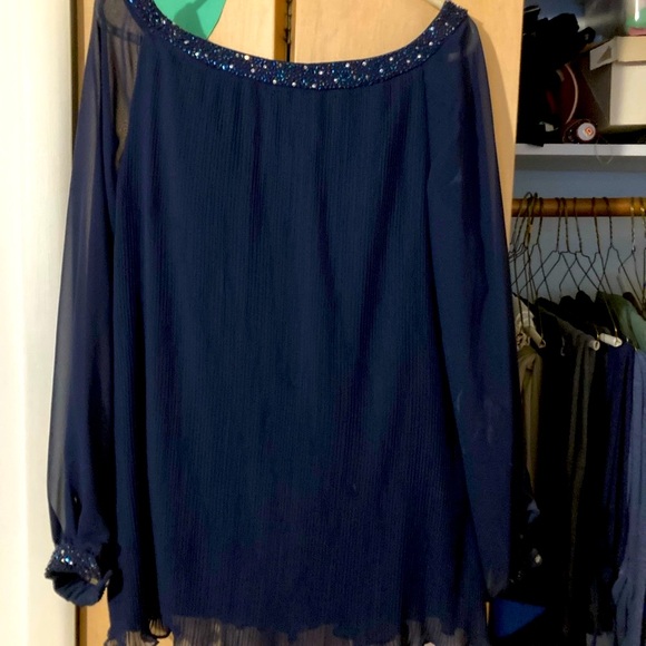 Mother of Bride. Navy blue. Plus size 16. Alfred Angelo. Worn once - Picture 5 of 6